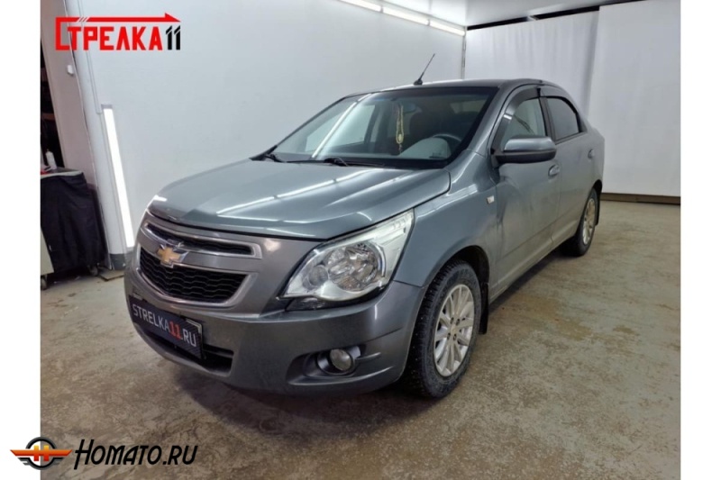 Дефлекторы Chevrolet Cobalt 2013-2022 | премиум, плоские, 2D