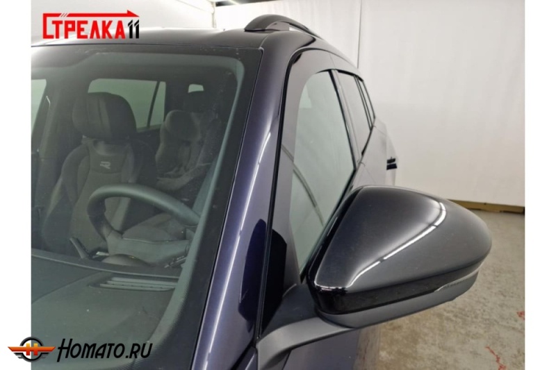 Дефлекторы Volkswagen Teramont PRO 2025+ | из 6 частей, премиум, плоские, 2D