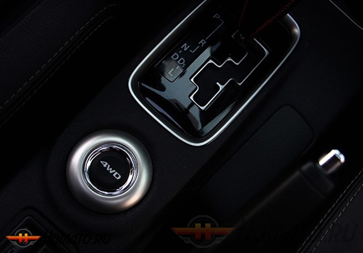Окантовка кнопки 4WD для Mitsubishi Outlander 2015+
