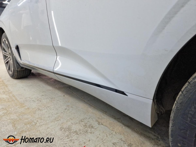 Накладки на низ дверей для Changan Uni-K | 4 штуки, декор