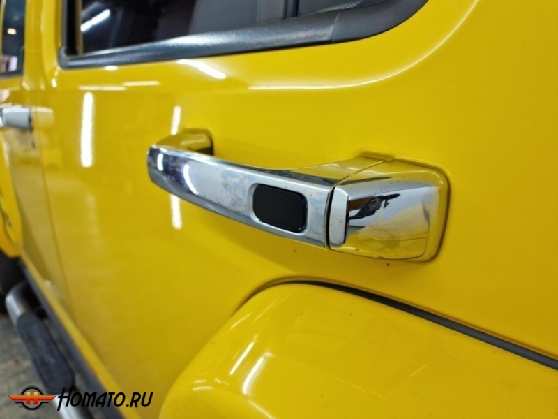Накладки в ручки дверей для Hummer H3 | 5 штук, декор