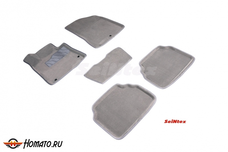 3D коврики Hyundai Sonata VIII (DN8) 2019- | Премиум | Seintex