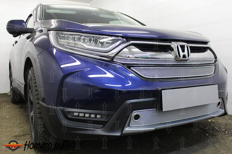 Защита радиатора для Honda CR-V 5 2017+ | Премиум