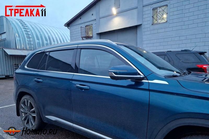 Дефлекторы Volga K50 | премиум, плоские, 2D