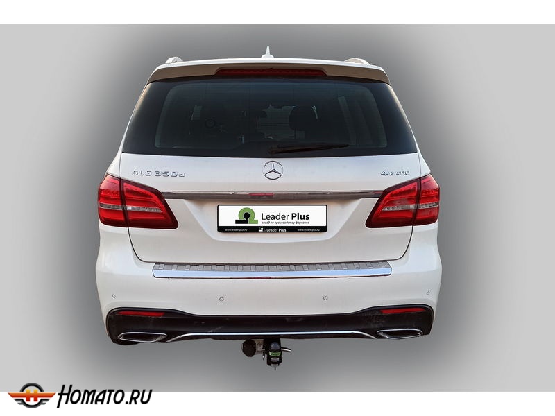 Фаркоп MERСEDES GLS (166) 2015- | шар E - под квадрат - быстросъемный | Лидер Плюс | M205-E