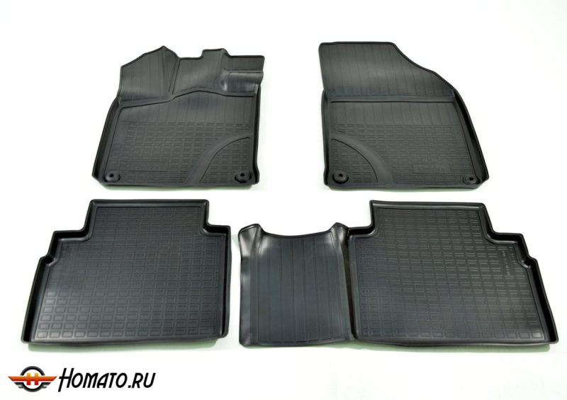 Коврики Geely Cityray 2024+ | полиуретановые, черные, Norplast