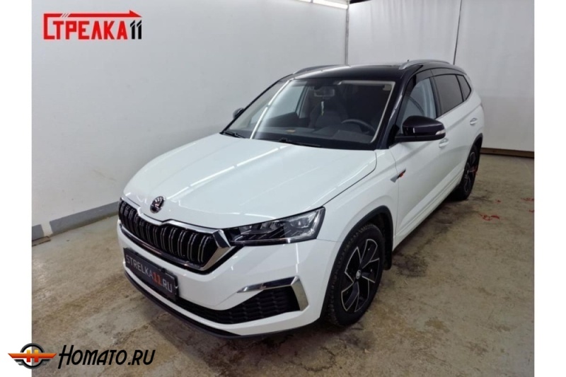 Дефлекторы Skoda Kamiq | премиум, плоские, 2D
