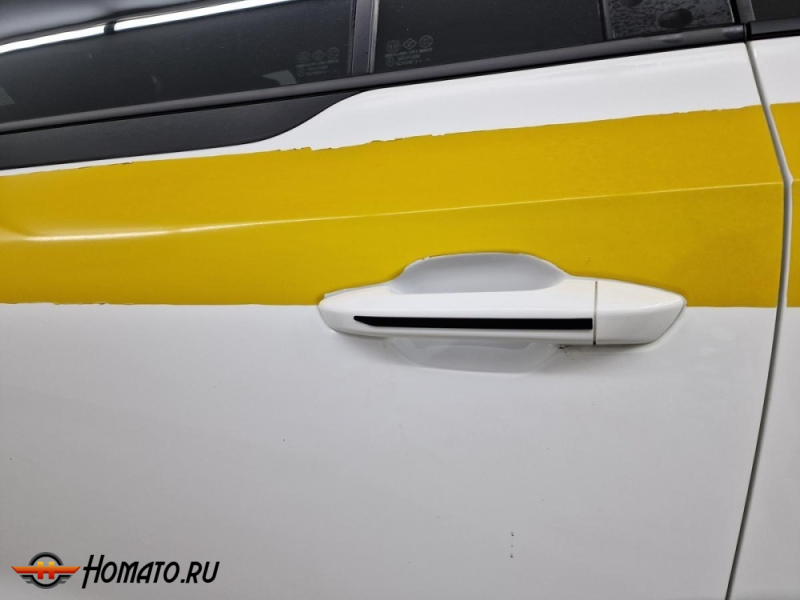 Накладки на ручки дверей для FAW Bestune NAT | 4 штуки, декор