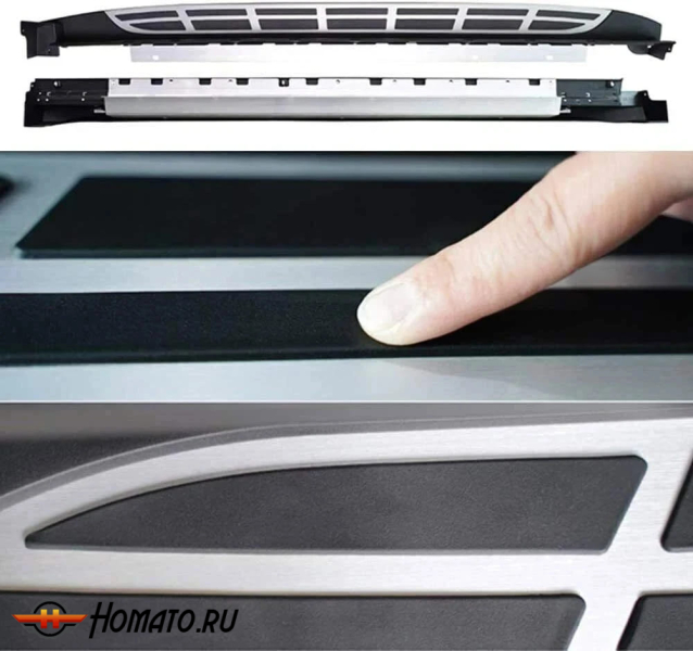 Пороги OEM для Hyundai Palisade 2 (LX3) 2025+ | версия 2