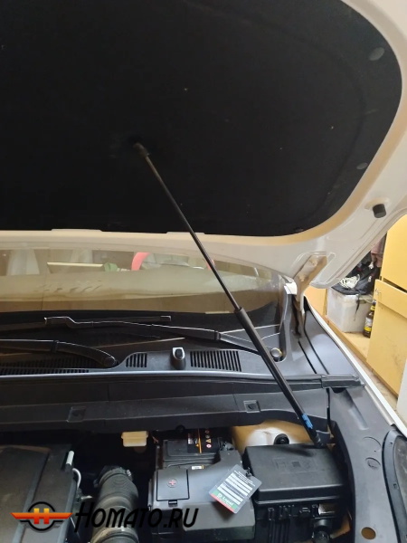 Упоры капота Джили Ситирей | 2 амортизатора