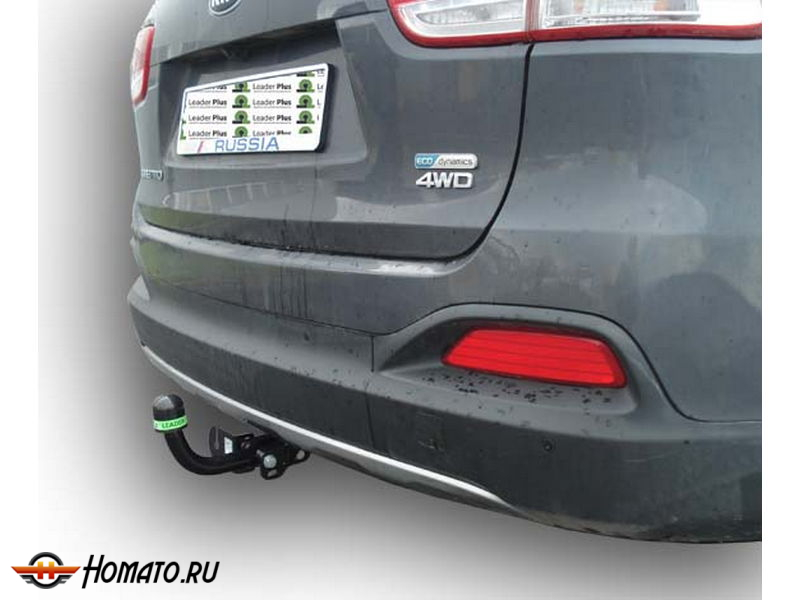 Фаркоп HYUNDAI SANTA FE 2015-2018 (дизель) | шар A | Лидер Плюс | K121-A