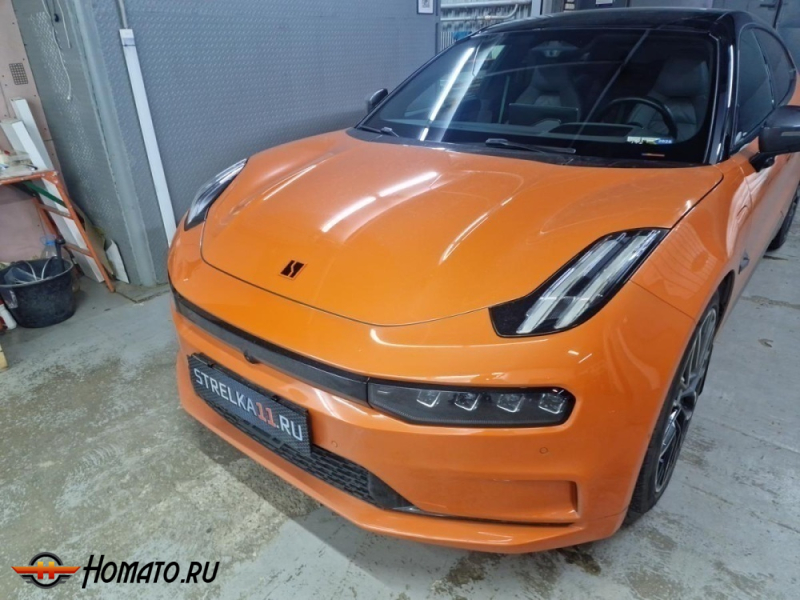 Накладки на передний логотип для Zeekr 001 | декор