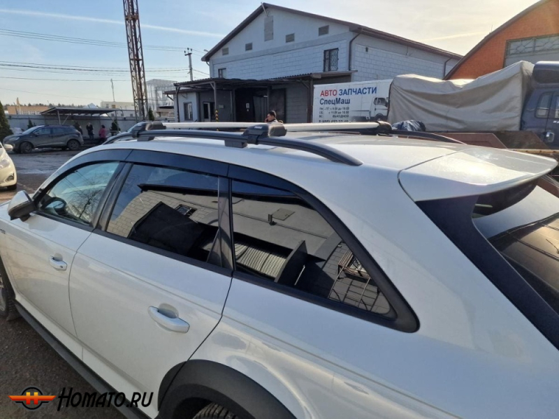 Дефлекторы Ауди А4 Б9 2015+ универсал / Allroad | из 6 частей, премиум, плоские, 2D