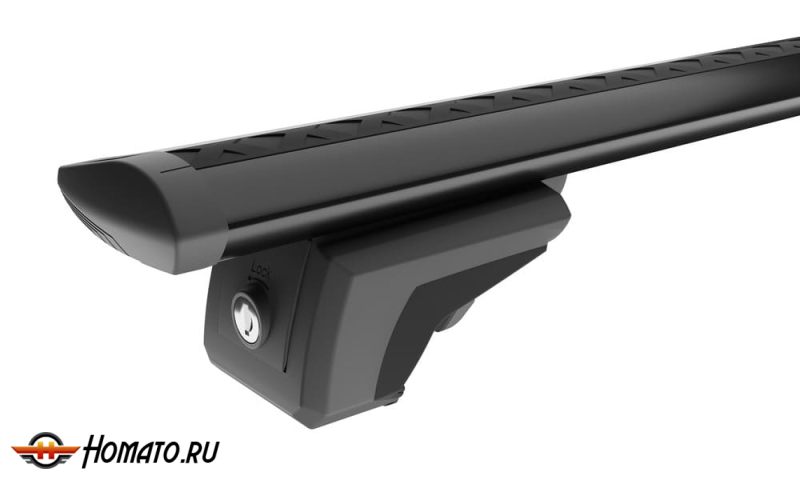 LUX ТРЭК-1 | Багажник на классические рейлинги | 120 см