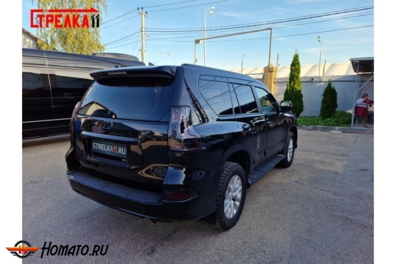 Дефлекторы Lexus GX 460 2010-2022 | из 6 частей, премиум, плоские, 2D
