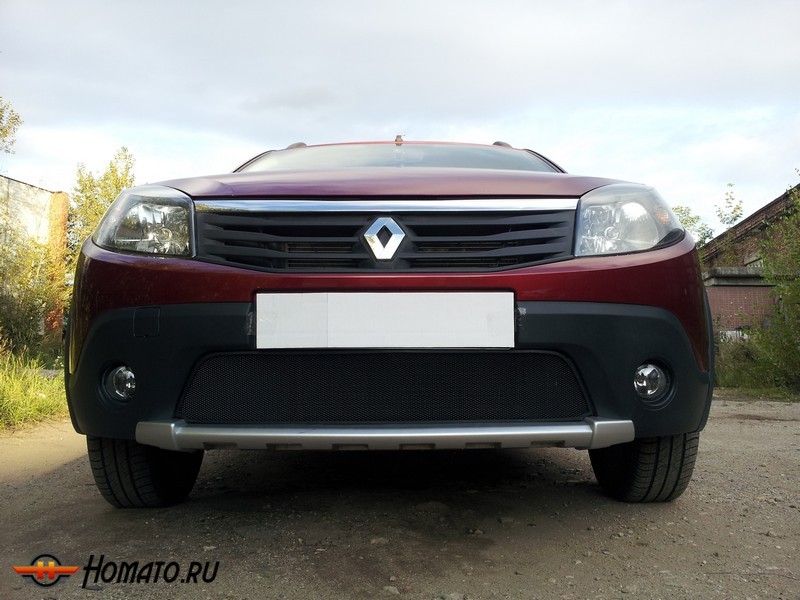 Защита радиатора для Renault Sandero Stepway (2010-2014) | Стандарт