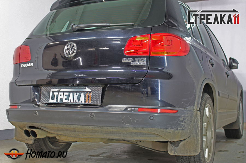 Защита задней камеры VOLKSWAGEN TIGUAN 1 2011-2017 (рестайлинг)