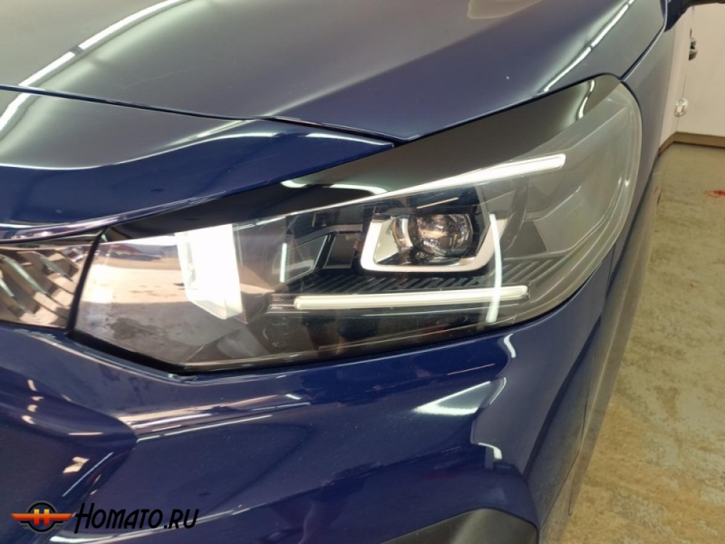 Накладки на фары для Citroen Spacetourer 2024+ / Jumpy 2024+ рестайл | 2 штуки, декор