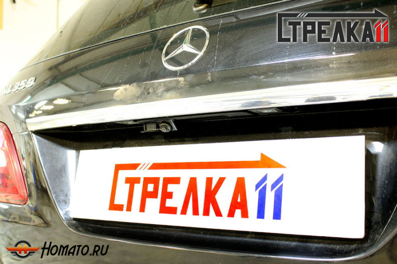 Защита задней камеры Mercedes M-class (W166) 2011-2015