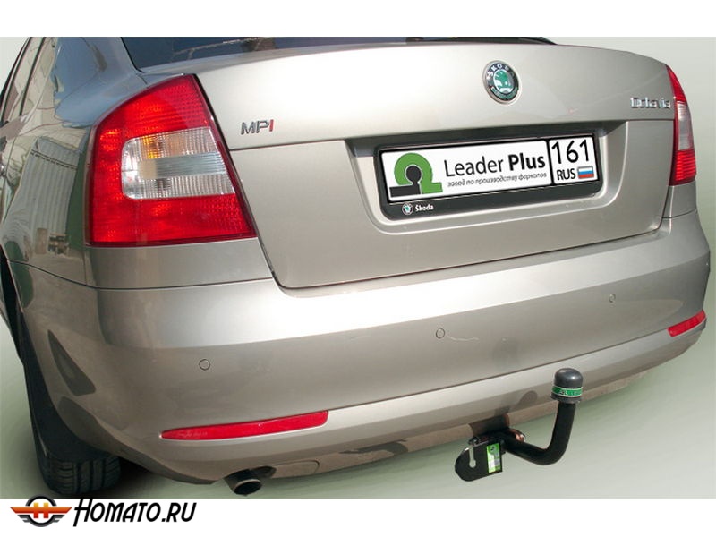 Фаркоп SKODA SUPERB 2 (3T5) универсал 2009-2015 | шар A | Лидер Плюс | S106-A
