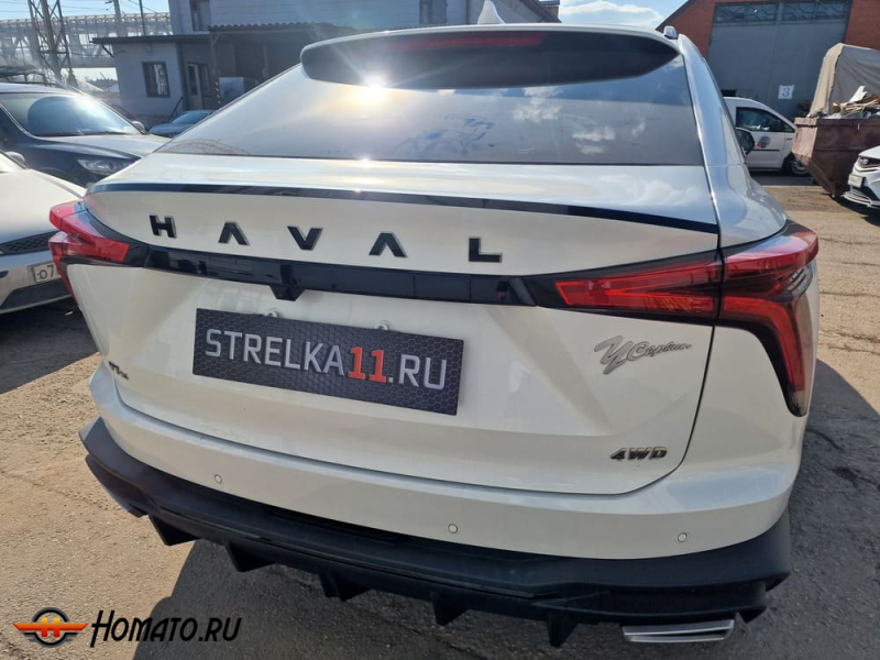 Накладка на крышку багажника для Haval F7x 2 2024+ | 1 штука, декор