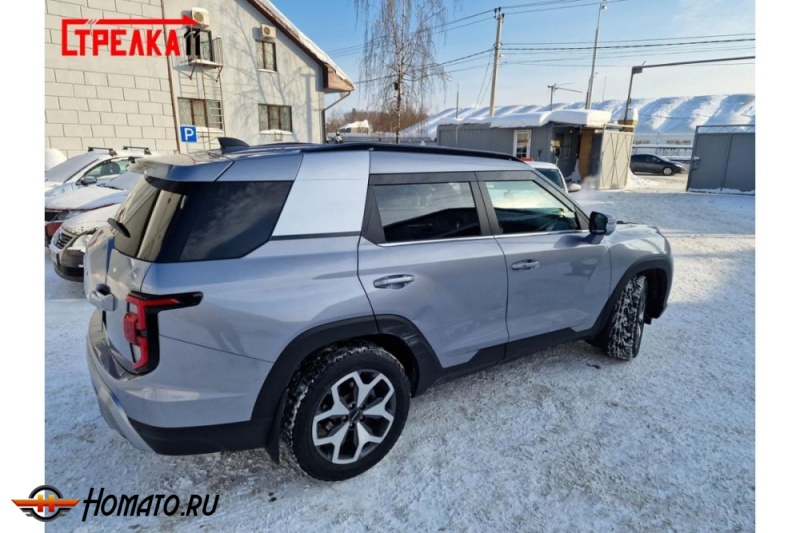 Дефлекторы KGM Torres | из 4 частей, премиум, плоские, 2D