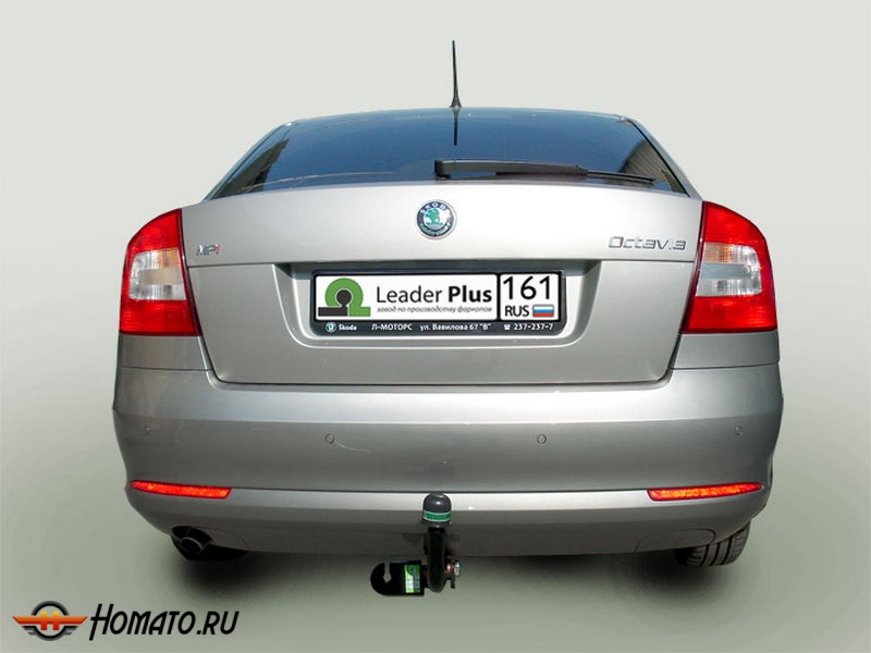 Фаркоп SKODA OCTAVIA 2 (A5) лифтбек 2004-2013 | шар A | Лидер Плюс | S106-A