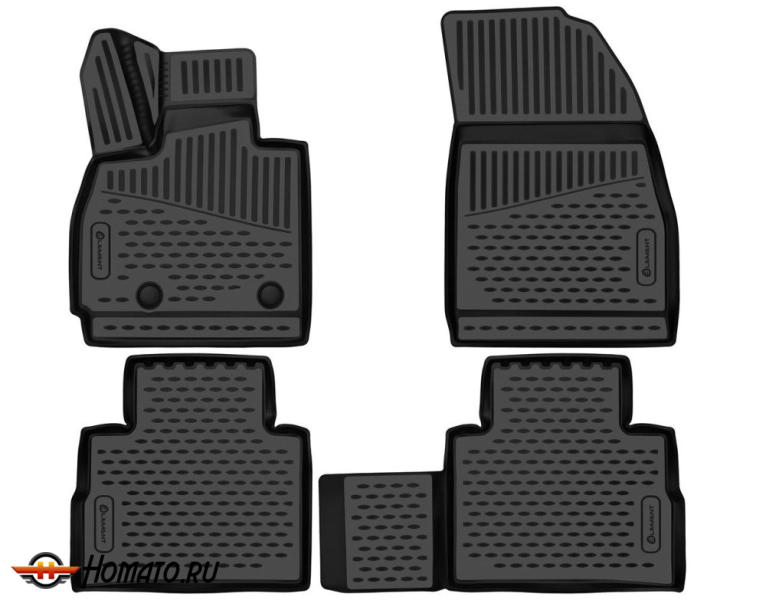 Коврики 3D в салон Exeed RX 2023+ (полиуретан)