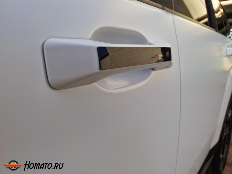 Накладки на ручки дверей для Hyundai Santa Fe 5 (MX5) 2024+ | 4 штуки, декор