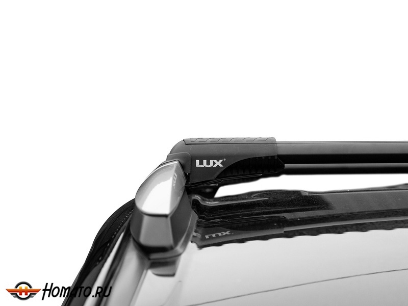 Багажник на Volkswagen Passat B6 (2005-2010) универсал | на рейлинги | LUX ХАНТЕР L53