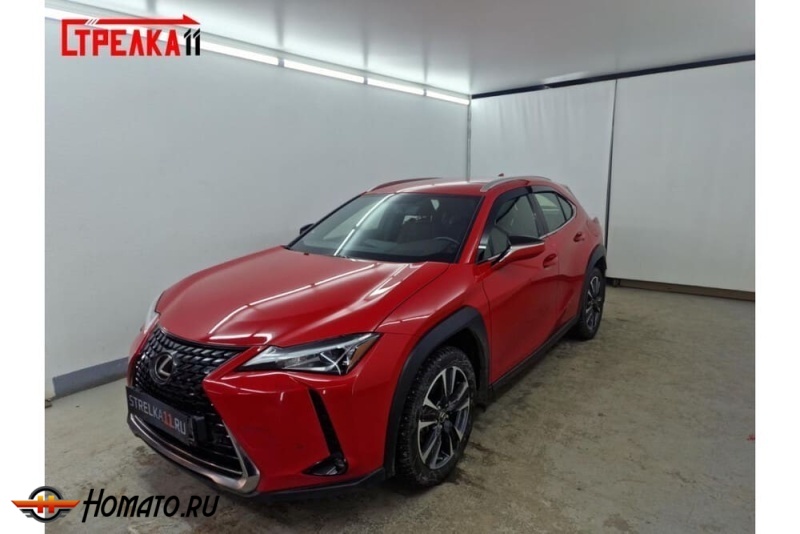 Дефлекторы Lexus UX 2018+ | премиум, плоские, 2D