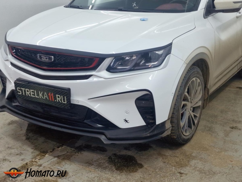 Накладки на передний бампер для Belgee X50 | 2 штуки, декор