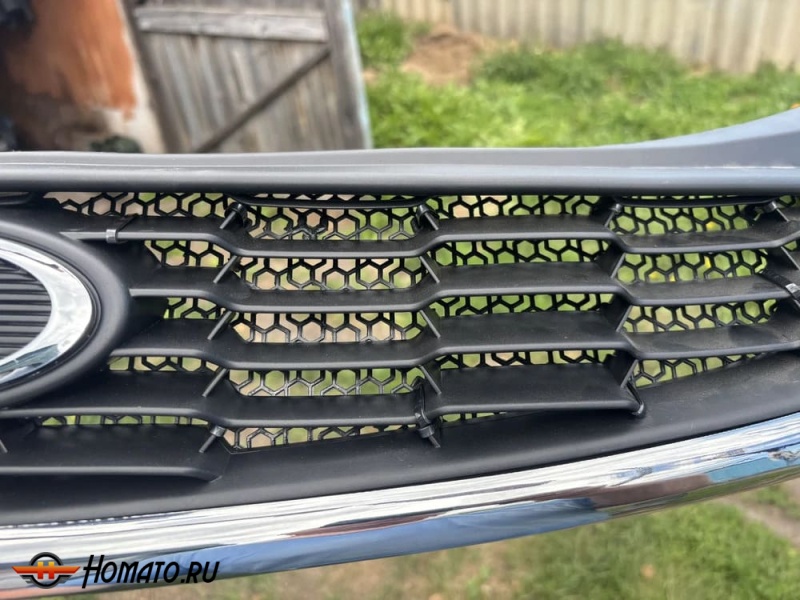 Cетка на радиатор | защитная, морозостойкая, универсальная, полимерная