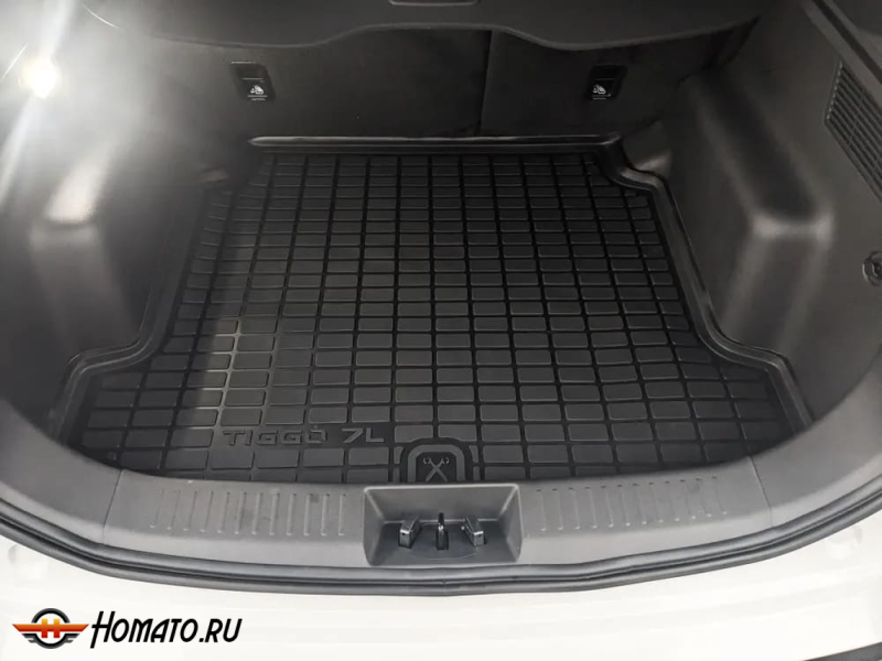 Коврик в багажник Chery Tiggo 7L | с докаткой, Seintex