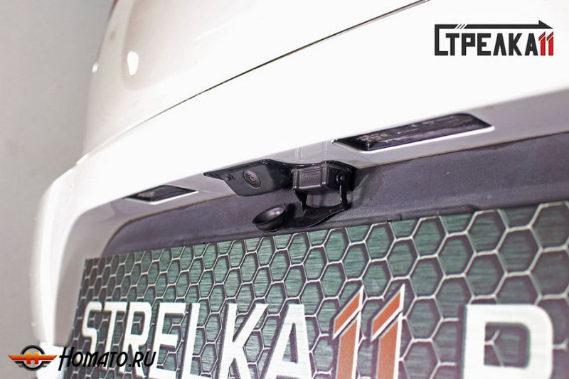 Защита задней камеры PORSCHE MACAN 1 2018-2024 рестайл