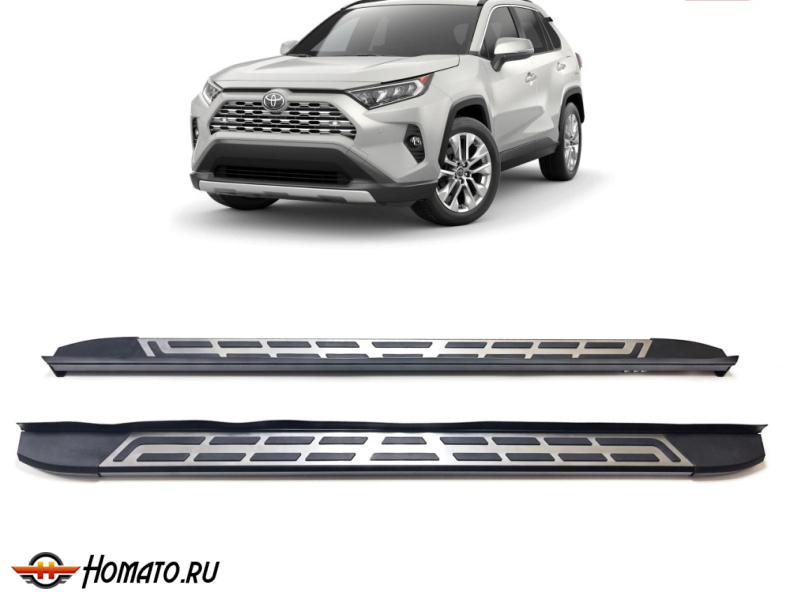 Пороги OEM-style на Toyota RAV4 (XA50) 2019+