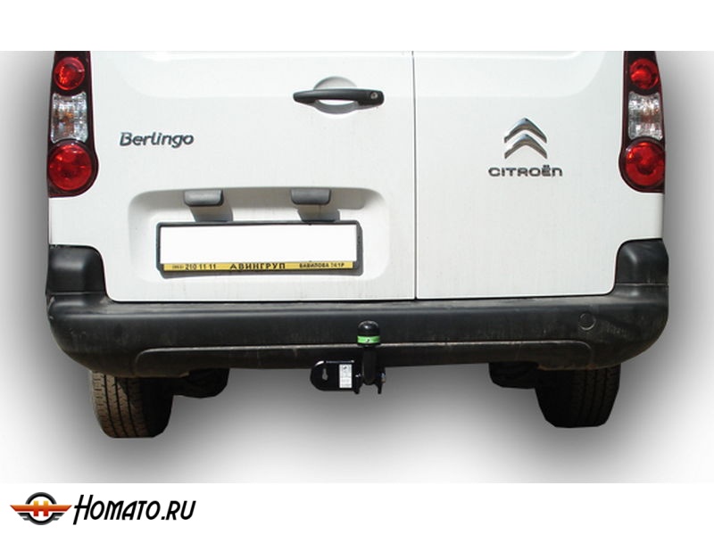 Фаркоп PEUGEOT PARTNER L2 (B9) 2008- | шар A | Лидер Плюс | C303-A