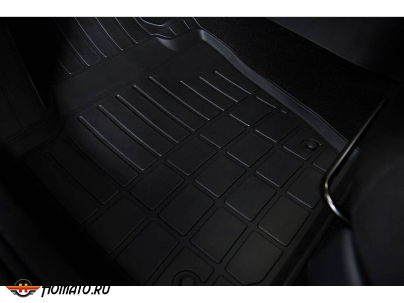Резиновые коврики Renault Logan 2 2014+ | Стандарт | Seintex