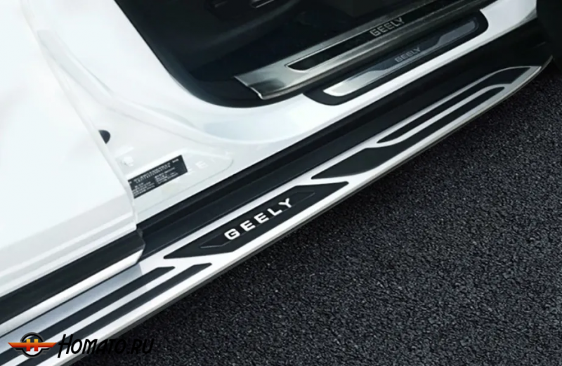 Пороги OEM для Geely Atlas Pro и Geely Atlas 