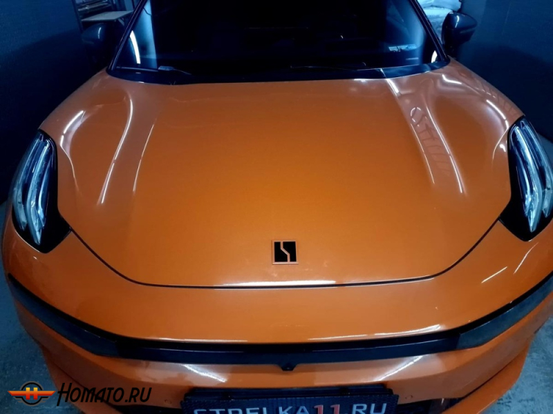 Накладки на передний логотип для Zeekr 001 | декор