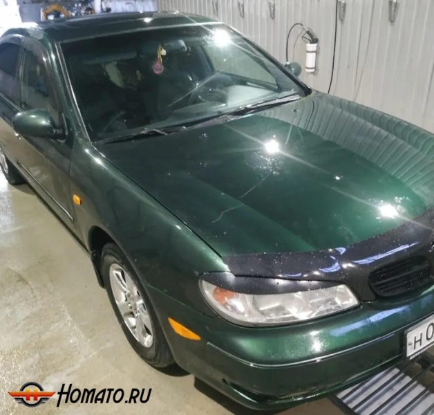 Дефлектор капота мухобойка NISSAN MAXIMA / SEFIRO (2000-2005; кузов A33)