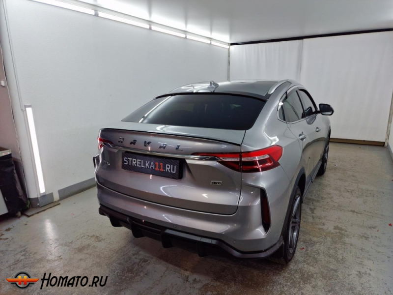 Накладка на крышку багажника для Haval F7x 2023+ рестайл | 1 штука, декор