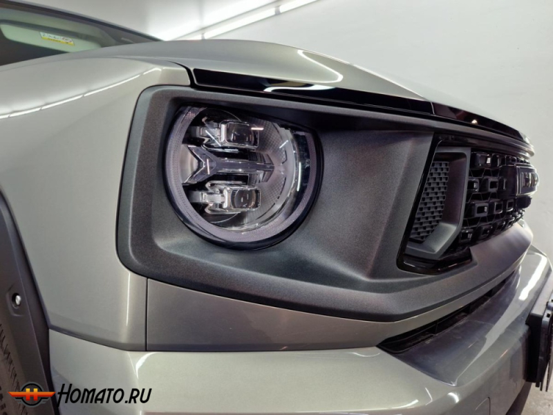 Накладки на капот для Haval H7 2025+ | 2 штуки, декор