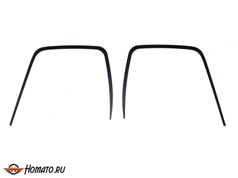 Накладки на передний бампер для Haval F7 2 2024+ | 2 штуки, декор