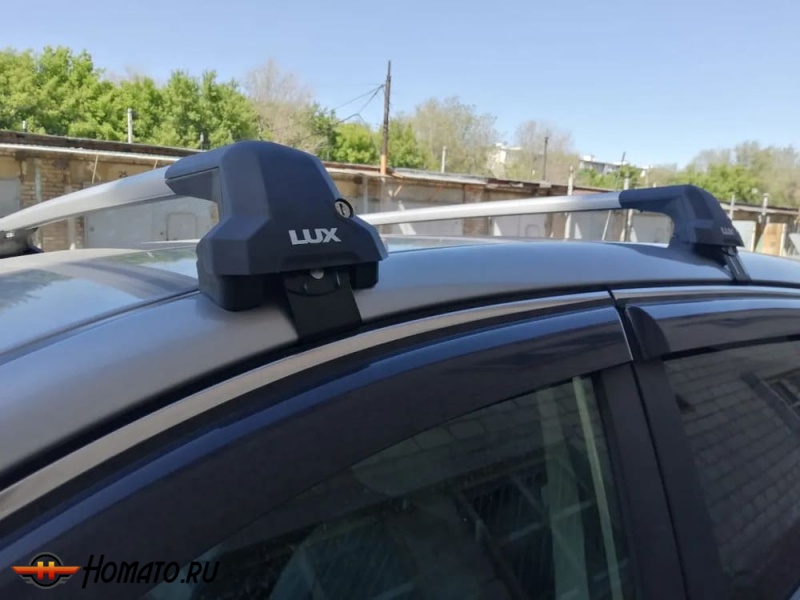 Багажник на крышу Nissan Qashqai J10 (2006-2013) без рейлингов | за дверной проем | LUX СITY