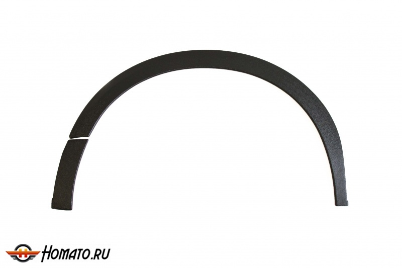 Накладки на колёсные арки для Фольксваген Т6 2015+ (Каравелла, Мультивен, Транспортер) | глянец (под покраску)