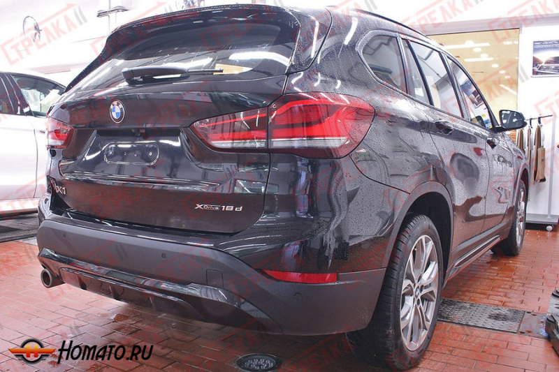 Защита задней камеры BMW X1 (F48) 2019-2022 (рестайлинг)