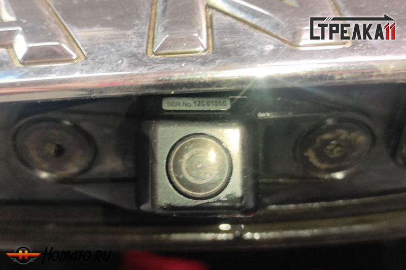 Защита задней камеры TOYOTA LAND CRUISER 200 2012-2015 рестайл