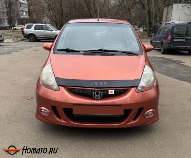 Дефлектор капота мухобойка HONDA JAZZ I (2001-2008)
