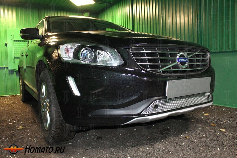 Защита радиатора для Volvo XC60 (2014-2017) рестайл | Премиум